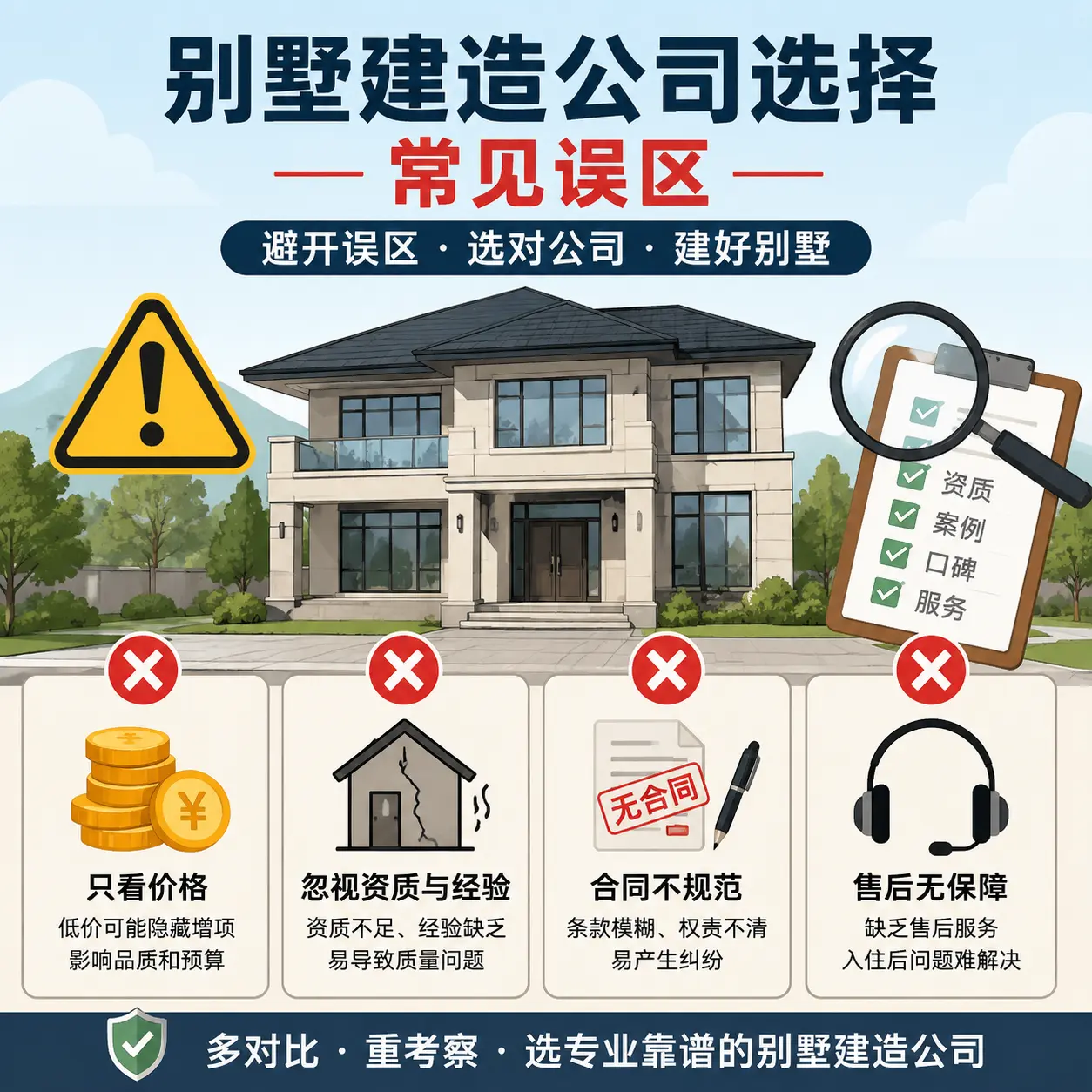 威宁 别墅建造公司推荐：了解市场行情与服务内容