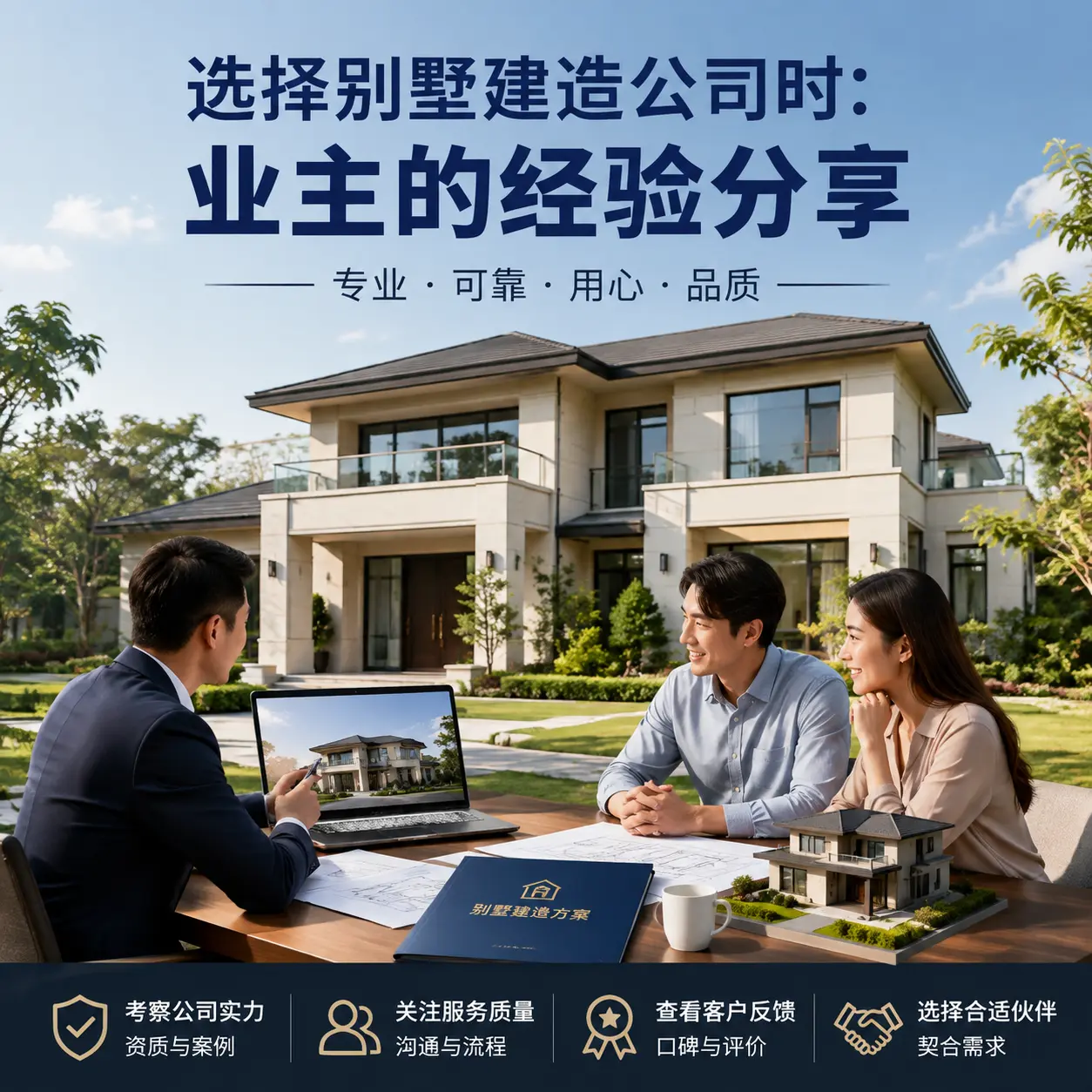 选择别墅建造公司时: 威宁 业主的经验分享