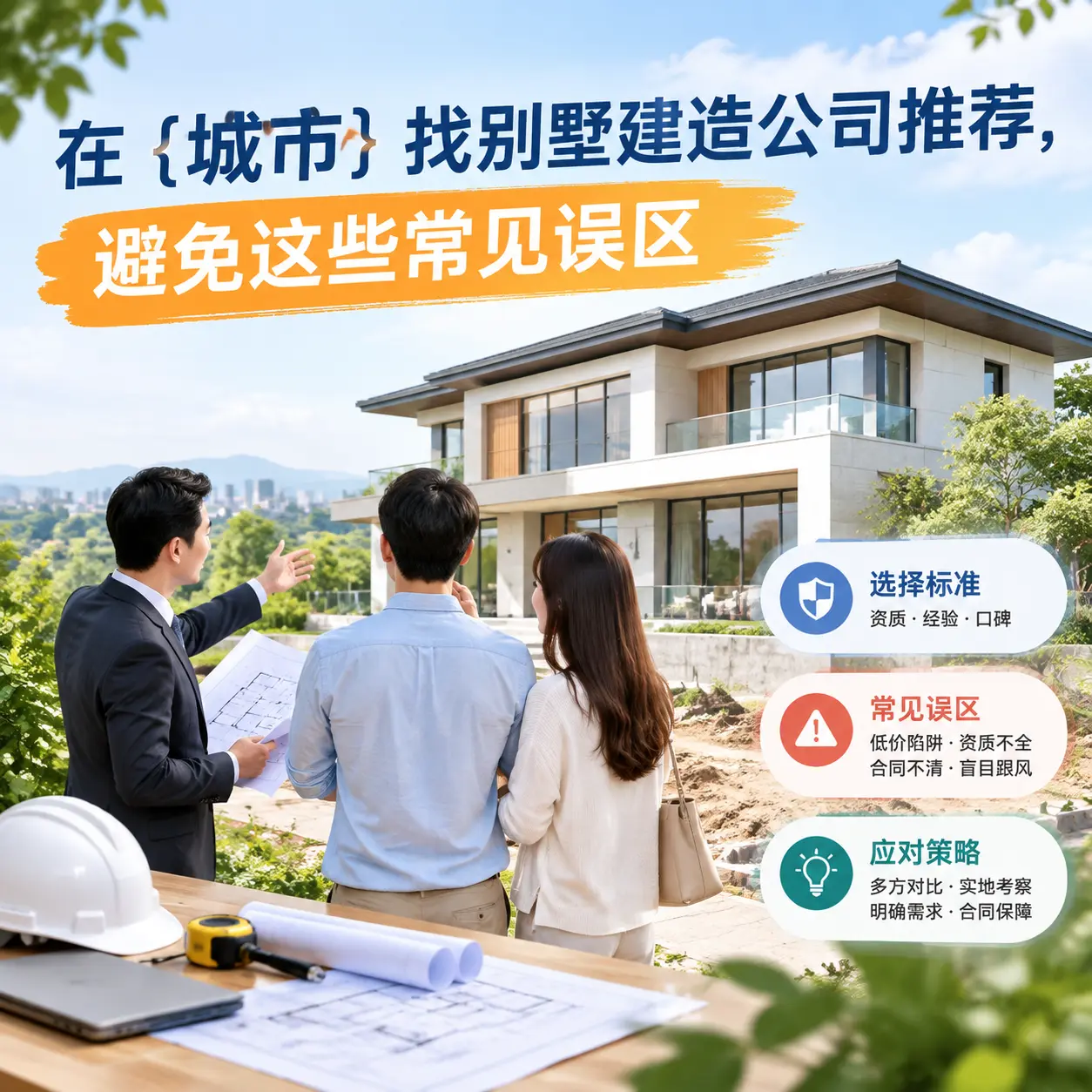 在 威宁 找别墅建造公司推荐，避免这些常见误区