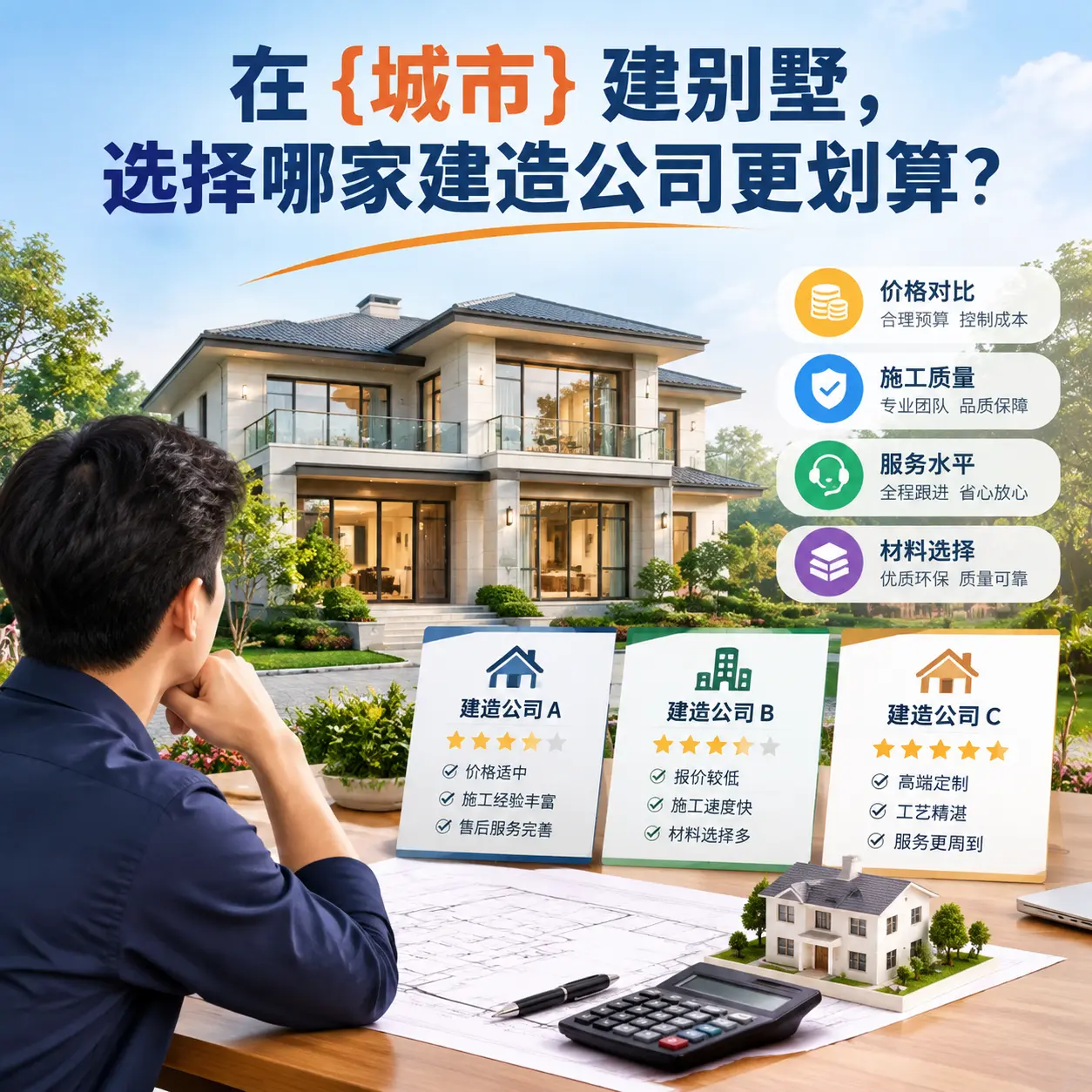 在 威宁 建别墅，选择哪家建造公司更划算？