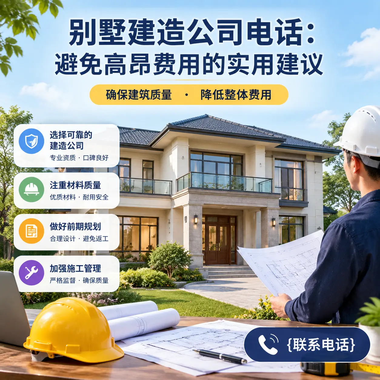威宁别墅建造公司电话:避免高昂费用的实用建议