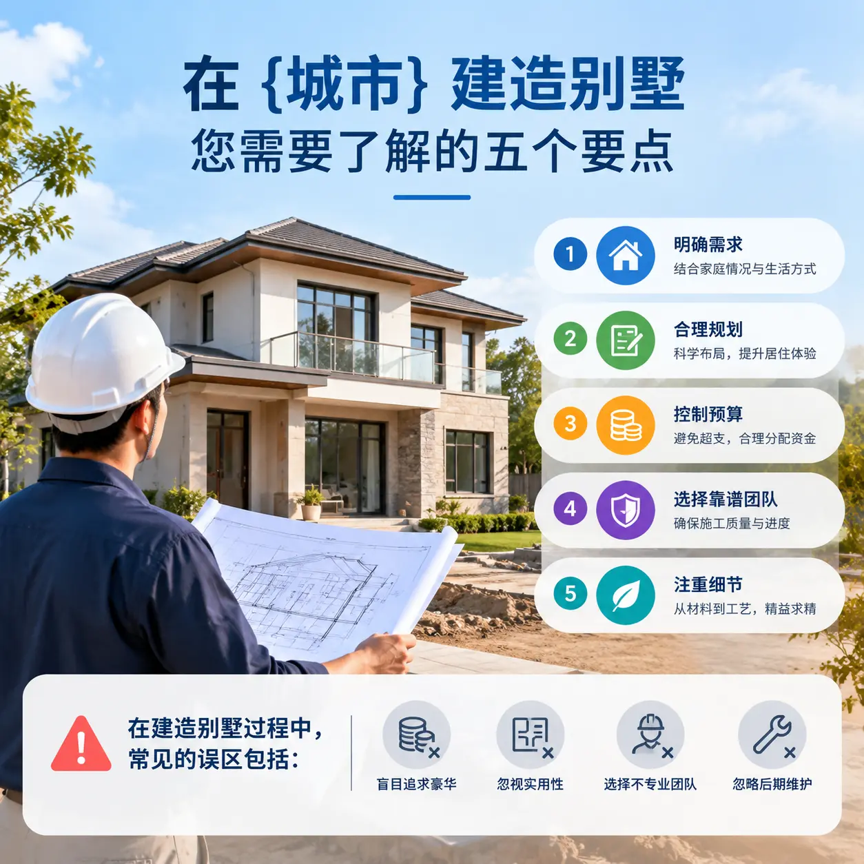 在 威宁 建造别墅,您需要了解的五个要点