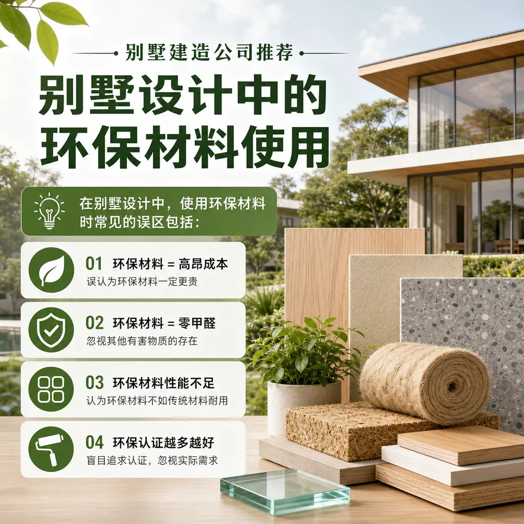 别墅建造公司推荐： 威宁 别墅设计中的环保材料使用