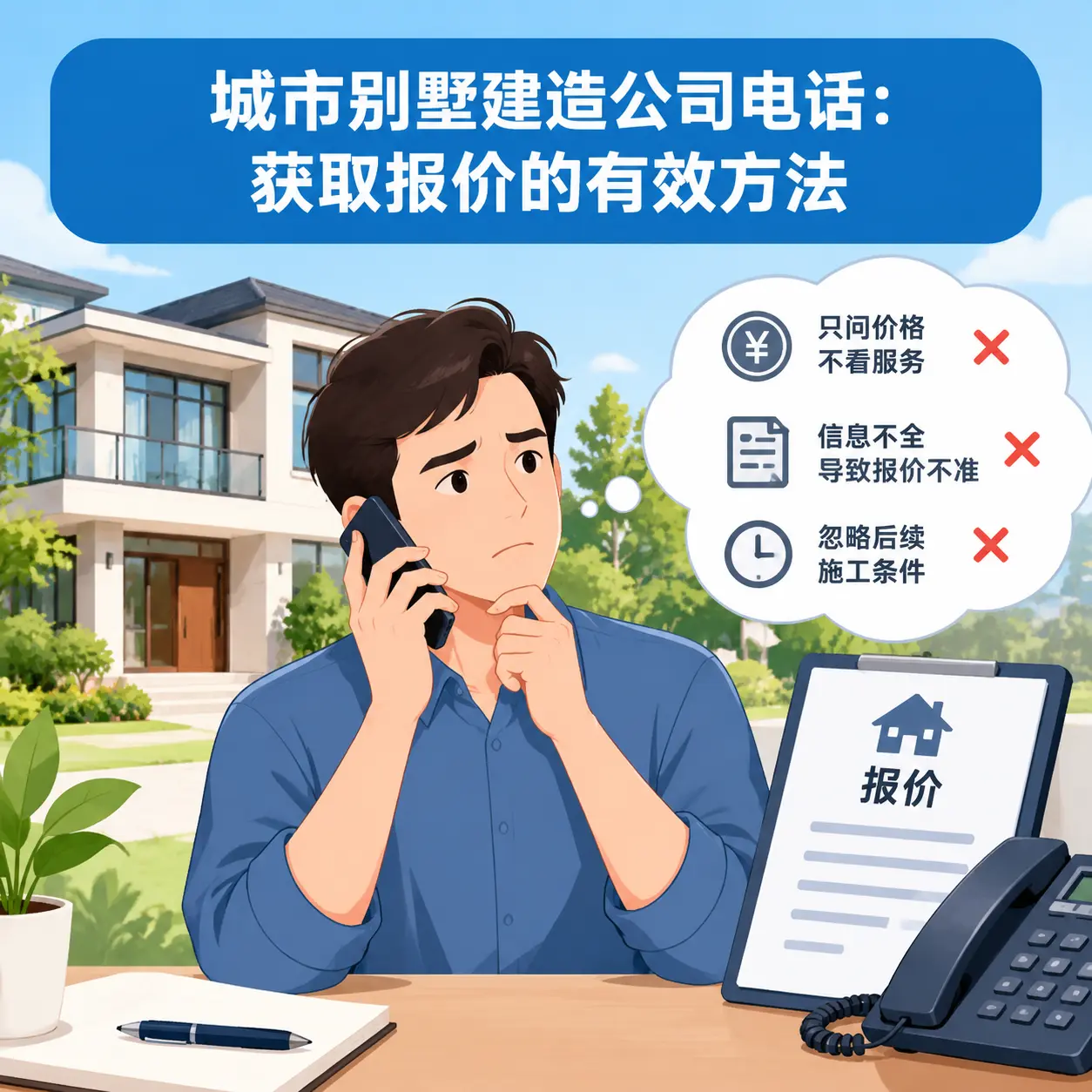 威宁别墅建造公司电话:获取报价的有效方法